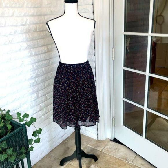 Midi Floral Skirt - Picture 1 of 4